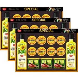 동원참치선물세트 스페셜S호 x 3세트(1BOX)캔 추석 회사직원 선생님 대량구매 햄 명절선물 설 거래처 리챔 참치