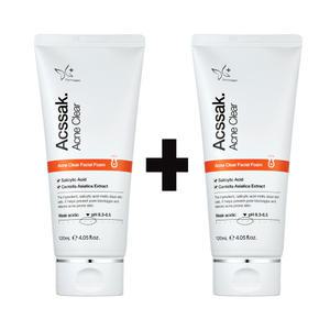 [더마겐] 피부과전용 아크싹 클렌징폼 기능성 여드름 세안제 120ml x 2개