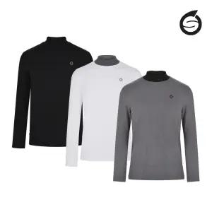 (특가) 남성 하프넥 기모 골프 티셔츠 - SLM2WTS164