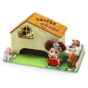 정인아트 조립하우스 커피함 1개입 / 만들기 재료 / 부자재