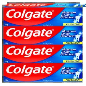 콜게이트 그레이트 레귤러 치약 250g 4개