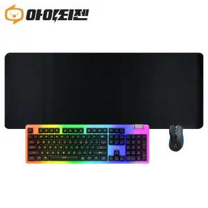 게이밍 키보드 마우스 장패드 대형 블랙 장마우스패드 80x30 MSN-4