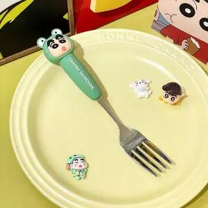 [꼬마스타]짱구 피규어 포크-그린