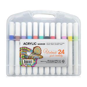 다다 베르니아트 아크릴 마카펜 24색, 1개