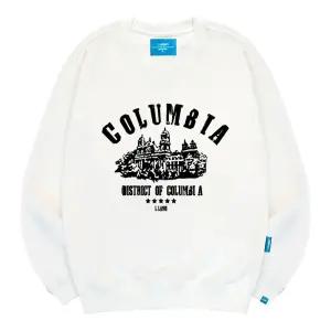 엘라모 기모M 컬럼비아 맨투맨 남녀공용 빅사이즈 S~4XL