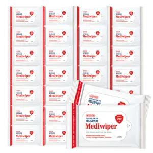 메디와이퍼 휴대용 손소독티슈 (20매)x30매 의약외품