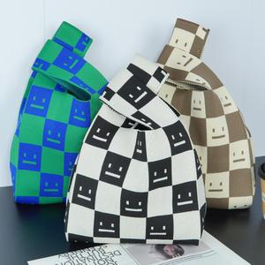 미니 니트 핸드백 토트백 니트백 손가방 손목가방 모임 선물 꼬마병정