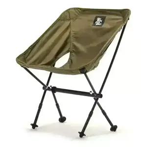 헤이릴렉스캄다운 초경량 V4 캠핑의자1 kg (내하중140kg) 백패킹 체어 비치 HRXDLCV4-BH