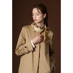 [BCBG](센텀시티점)벨트 프린트 실크 스카프 (B3W0A412)