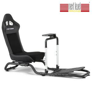 넥스트레벨 VICTORY 빅토리 레이싱시트 레이싱휠 거치대 (시트포함/공식수입정품)