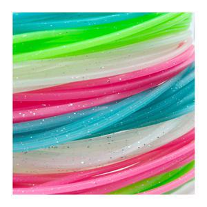 나라샵 고급 펄 야광튜브  장축광 튜브 5m 케이무라 갈치 자작채비 원형 사각형 내경 1.5mm