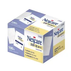 3M 알콜스왑 플러스 상처 부위 스팟패치 피부 소독 청결 뷰티케어 순면패드 민감한