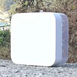 티슈갤러리 무타공 하이드로 핸드타올케이스_클리어화이트