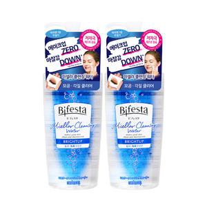 비페스타 순한 미셀라 클렌징 워터 브라이트닝 400ml 2개