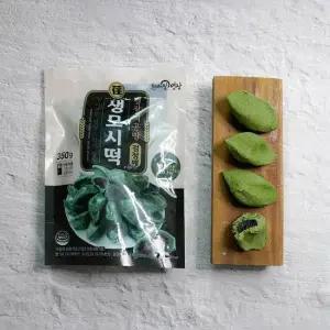 [더조은] 영광 생모시떡 모시송편 (동부기피+검정깨) 3봉+3봉