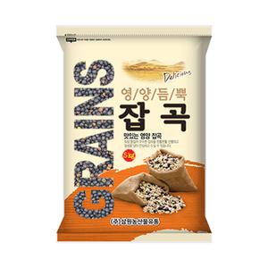 [삼원농산] 미국산 검정 렌틸콩 5kg