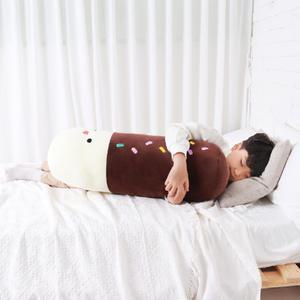 말랑하고 부드러운 모찌원단 빼빼로쿠션 바디필로우 & 모찌 머랭쿠키 인형 쿠션