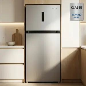 위니아 클라쎄 냉장고 RBA951SS5MT(AK) 500리터 515L 일반 원룸 가정용 사무실 오피스텔 대용량 2도어