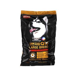 데이스포 테라픽  코엔자임Q10 라지브리드 10kg 1개 강아지 건식사료