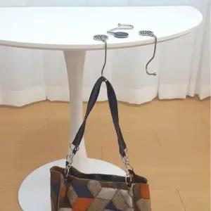 고품질 심플 휴대용 가방 책가방 걸이 거치대 5KG하중 후크 (WFGR572)