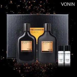 [LG생활건강]보닌 더캐릭터 블랙 남성기초화장품 2종기획(스킨1로션1)