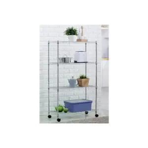 메탈선반 4단 너비 750mm 철제선반 (WFGTO4K)