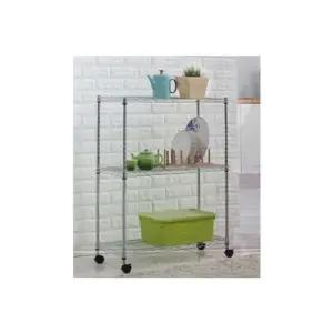 너비 3단 메탈선반 900mm 메탈랙 철제선반 (WFGTO4I)