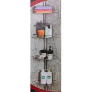 4단 코너수납 선반 욕실용 스테인레스 모서리선반 (WFGTO4D)