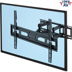 현대AV LPA78-466 대형 TV 벽걸이 브라켓 월마운트 거치대, 최대 80인치/40kg 이내 설치, LG OLED 및 중소기업 TV 및 싸이니지 호환, 케이블 정리 지원, 한글 설치안내서 기본 제공