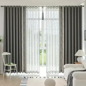 지나송 보타닉 도비직 암막커튼 중형