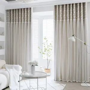 지나송 세레나 웨딩스타일 암막커튼 대형