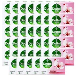 데톨 스킨케어 항균비누 100gx40개