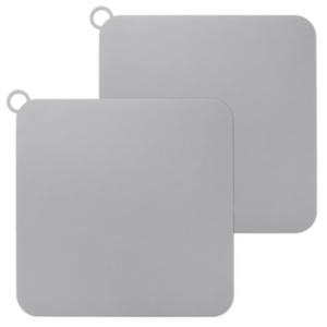 코멧 홈 냄새차단 실리콘 배수구 커버 20 x 20 cm 2개 그레이