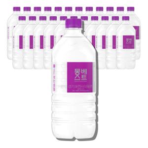 몽베스트 생수 1리터 24개 화강암반수(재고부족시 무라벨 랜덤발송)