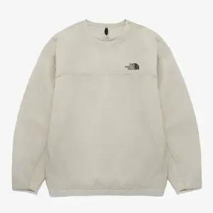 [노스페이스] [노스페이스 공식] NM5MQ54B 남성 펠릭스 히트 크루넥_WHITE SAND