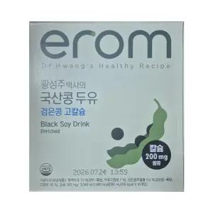 [이롬] 황성주 국산콩두유 검은콩 고칼슘 190ml 32입