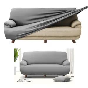 소프트 쇼파 커버 2인용 낡은 리폼 천갈이 덮개