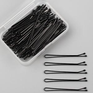 실핀 U핀 실삔 올림 머리핀 헤어핀 100P+케이스