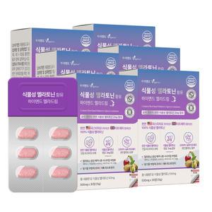 식물성 멜라토닌 함유 멜라드림 파스타치오 순수 천연 타트체리 식물성멜라토닌 30정 6박스