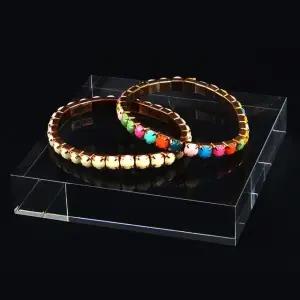 아크릴진열대 사각 선반 소품 제품 전시 촬영 받침대 (WFH9RZ3)