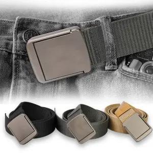 대경몰 미니멀 버클 밀리터리 벨트 원터치 알루미늄버클 38미리 광폭 케쥬얼 남성 정장 군용 작업복 강력한  탄띠 전술