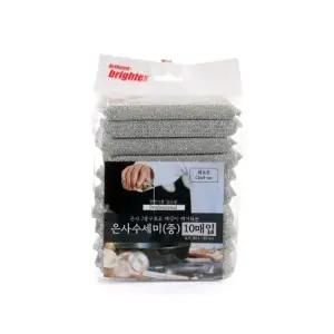 (중 10매입) 쉐프온 은사수세미/수세미/은사/주방/다목적/설거지/주방용/가정용/식당용/업소용/싱크대/멀티