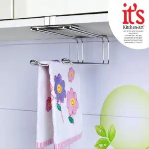 잇츠 주방 행주걸이/타올걸이 주방수건걸이 씽크대거치대 싱크대 행주 스텐 키친 스탠드 행거 렉 접착식