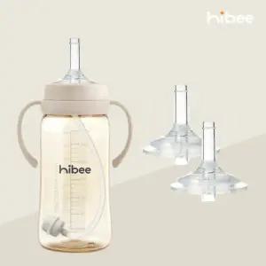 하이비 젖병 교체용 꼭지 2단계 2P 더블하트 모윰 호환