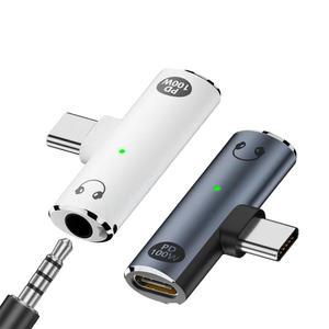 매트A PD100W C to C타입 충전 3.5mm유선 듀얼 젠더 DAC내장 전화통화 MT-A-J2