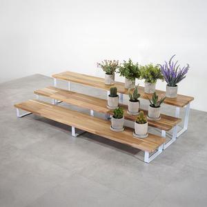 다육이 원목 화분 진열대 화분대 선반 받침 정리대