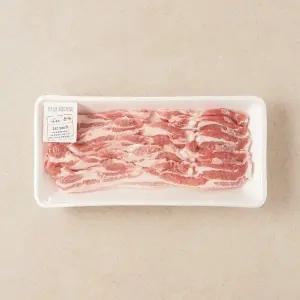 국내산 삼겹살 구이용 (100g) (팩)