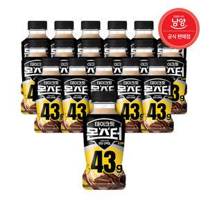 근육이 마시는 단백질 음료 테이크핏 몬스터 43g 초코바나나 350ml X 18입