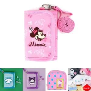 미니마우스 목걸이 지갑 여아 /아동지갑/어린이/키즈용/초등생/캐릭터/귀여운/월렛/휴대용