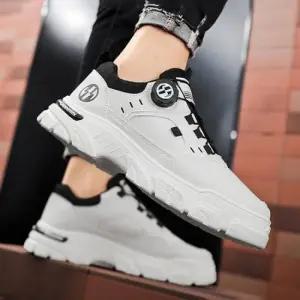 [라일리] Rly 남성 3컬러 모던 원터치 다이얼버튼 스니커즈 운동화 29555951)